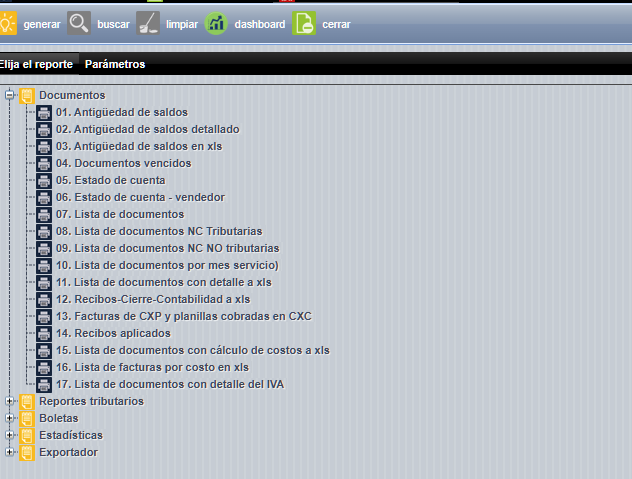 Administración de clientes y vendedores